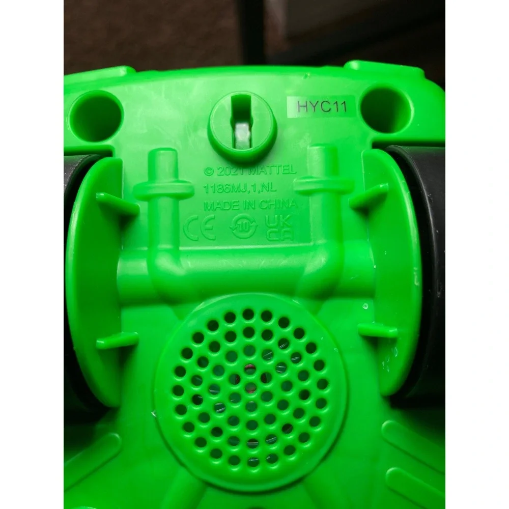 Fisher Price Little People Green Orange Garbage Truck Toy Kids Toddler Play‎